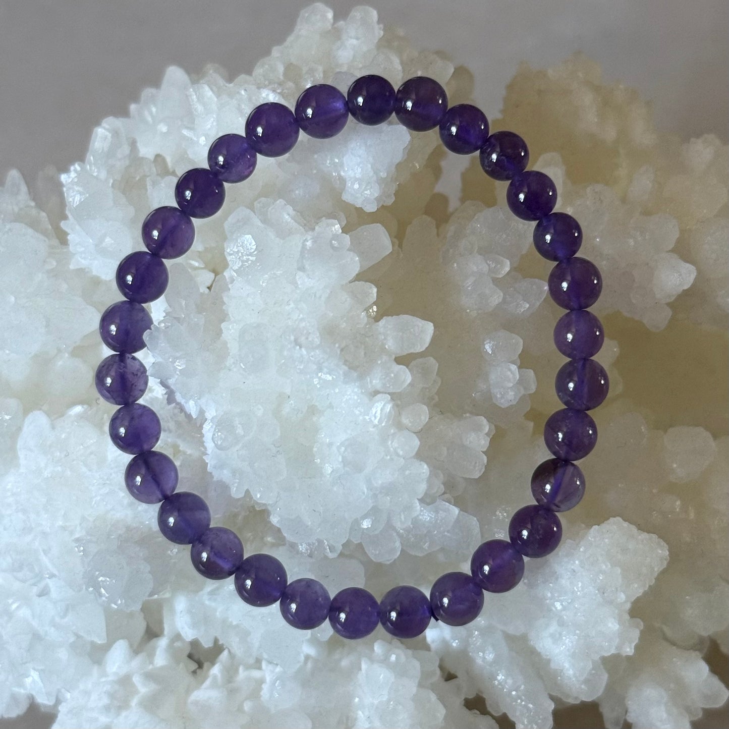 Amethyst Bracelet | 6mm |
