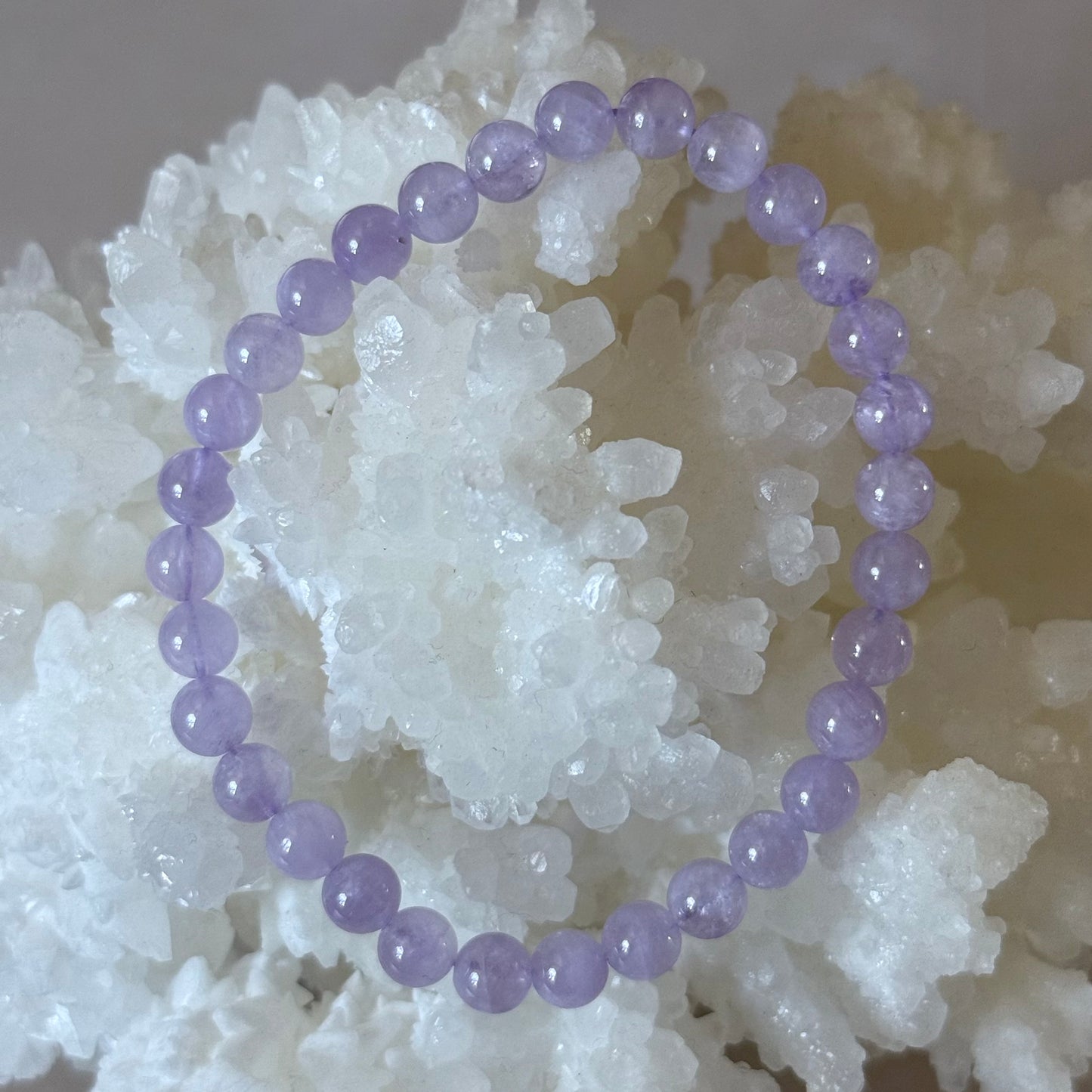 Lavender Amethyst Bracelet | 6mm |