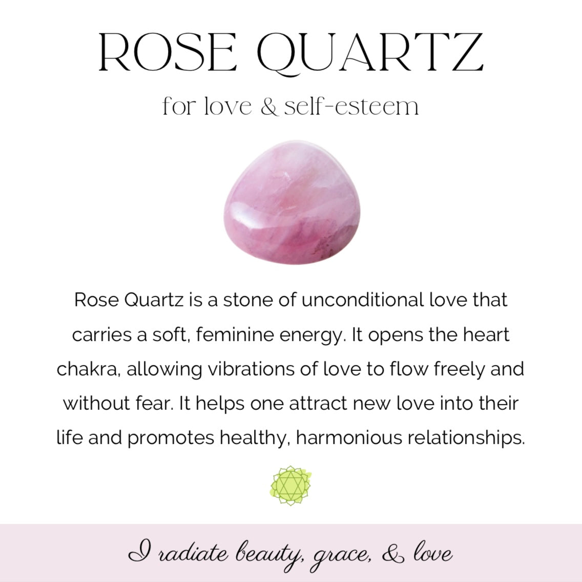 Rose Quartz | Bracelet | 6mm |
