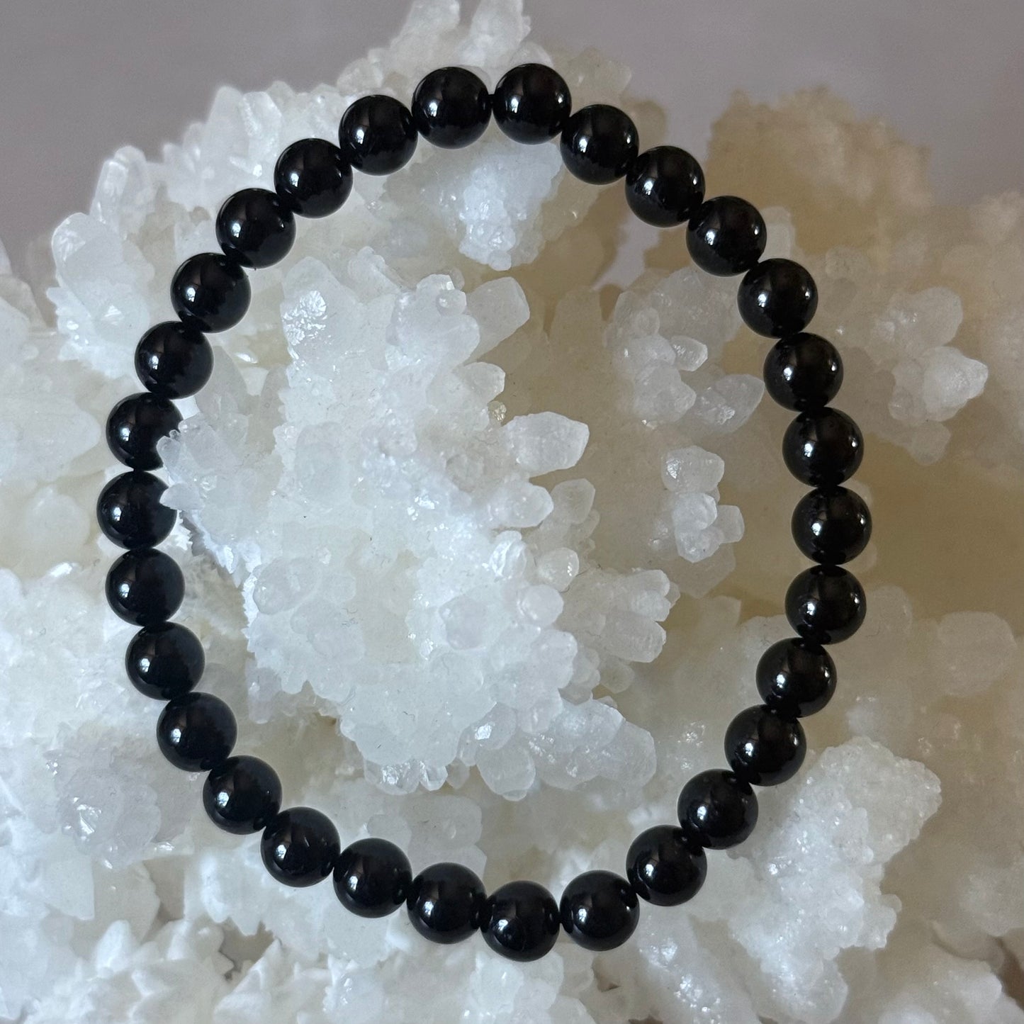Black Obsidian| Bracelet | 6mm |