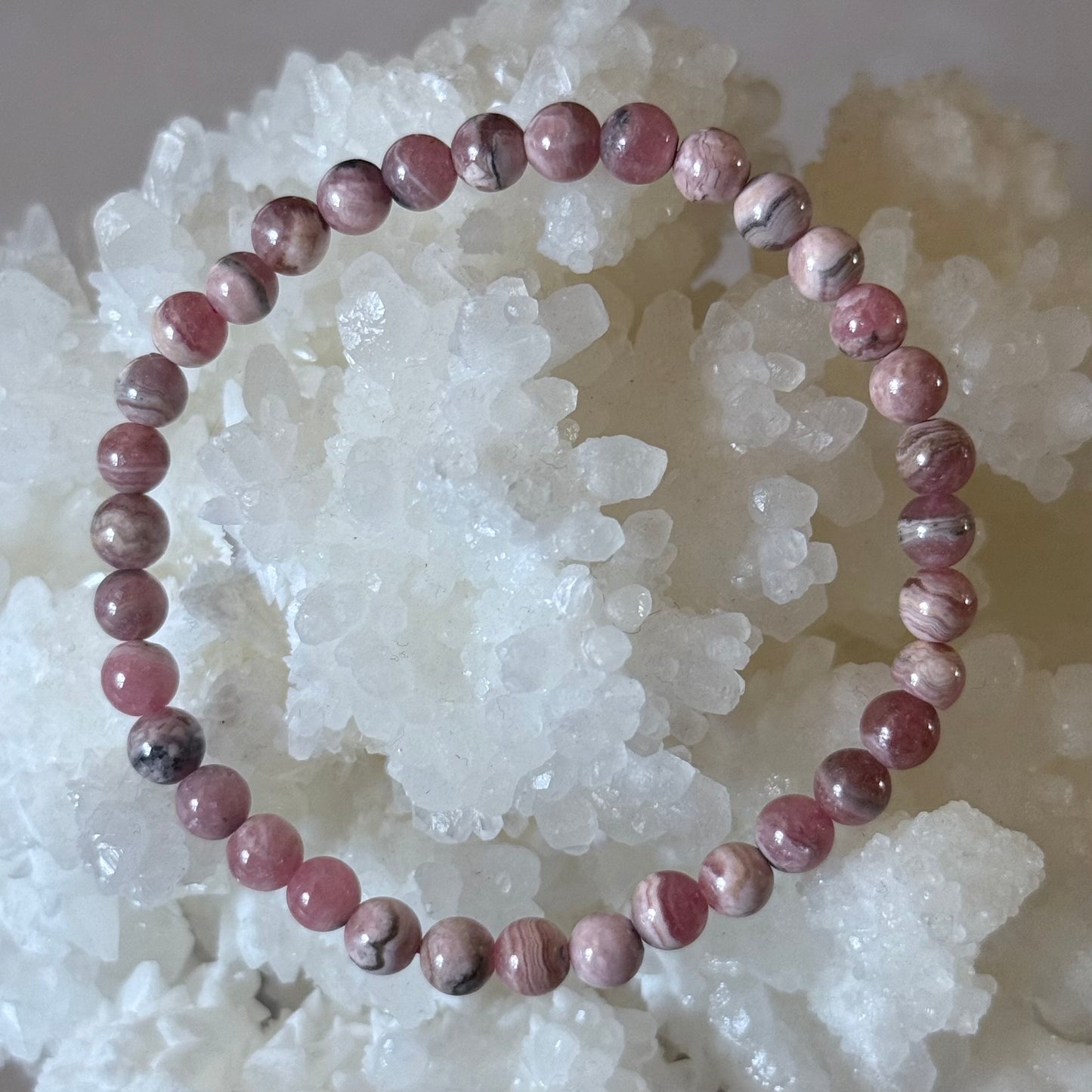 Rhodochrosite Bracelet | 6mm |
