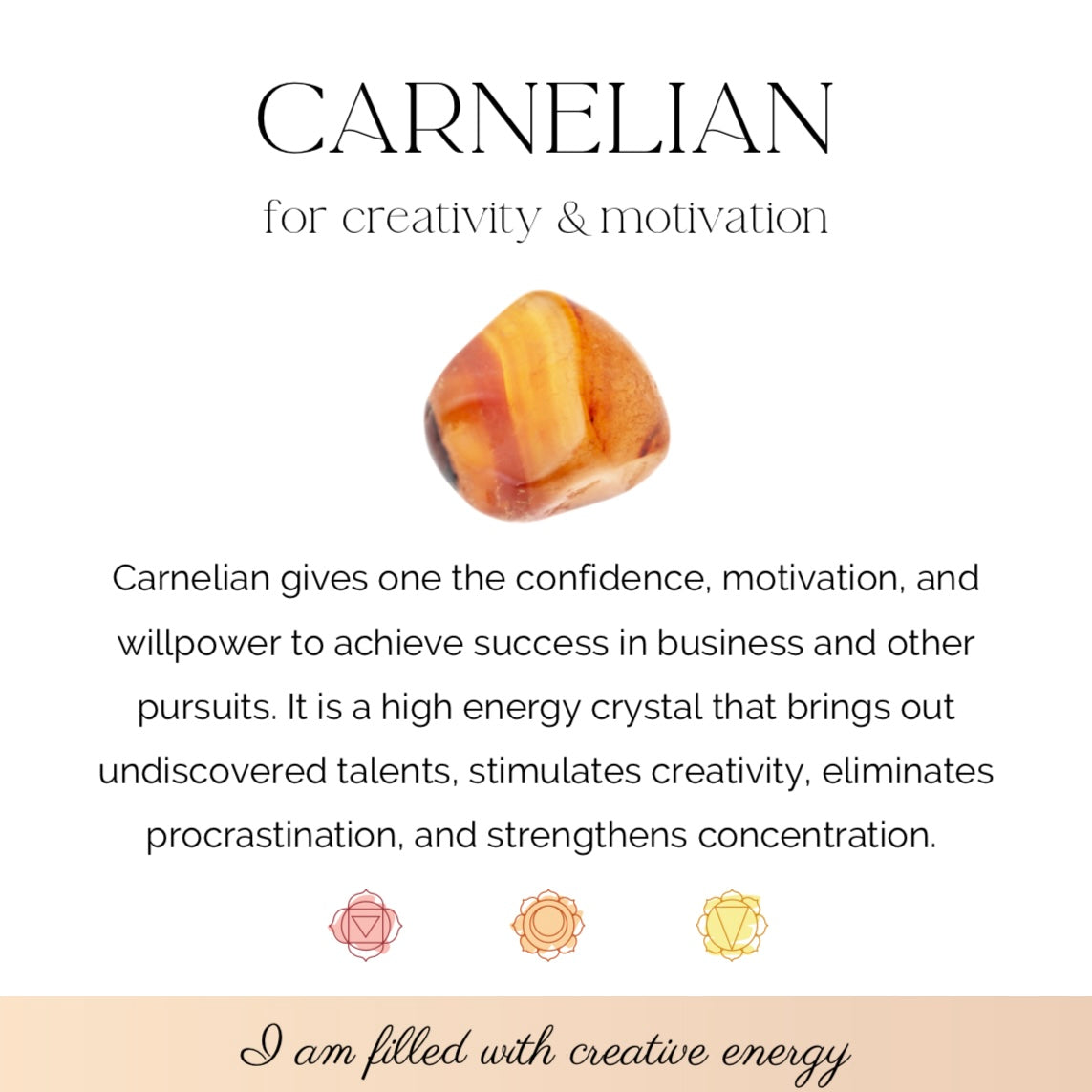 Carnelian | Bracelet | 6mm |