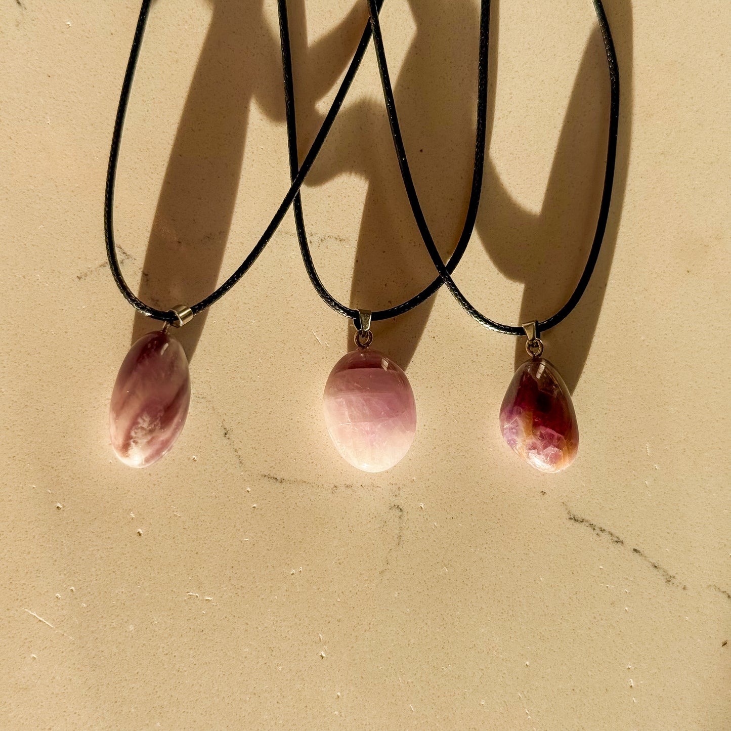 Crystal Energy Drop Necklace – Protection, Love & Confidence