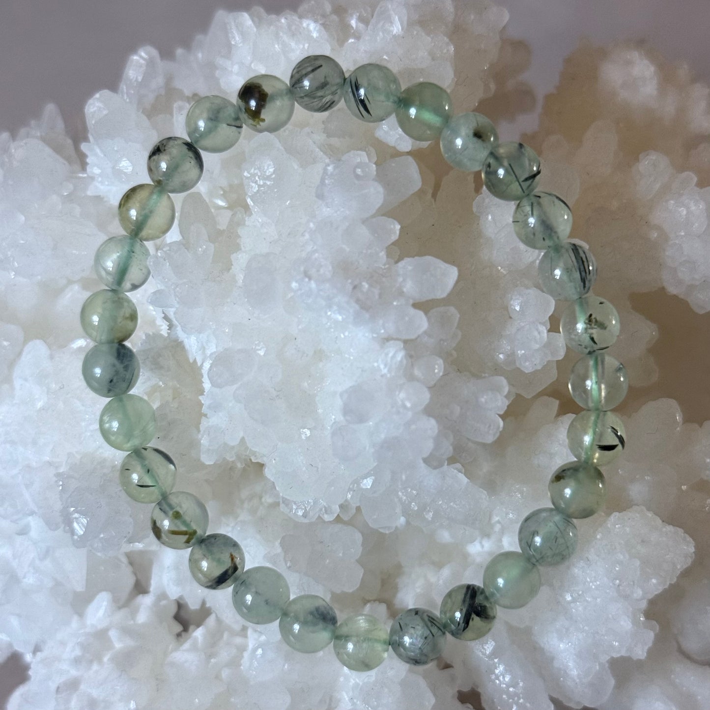 Prehnite Bracelet | 6mm |