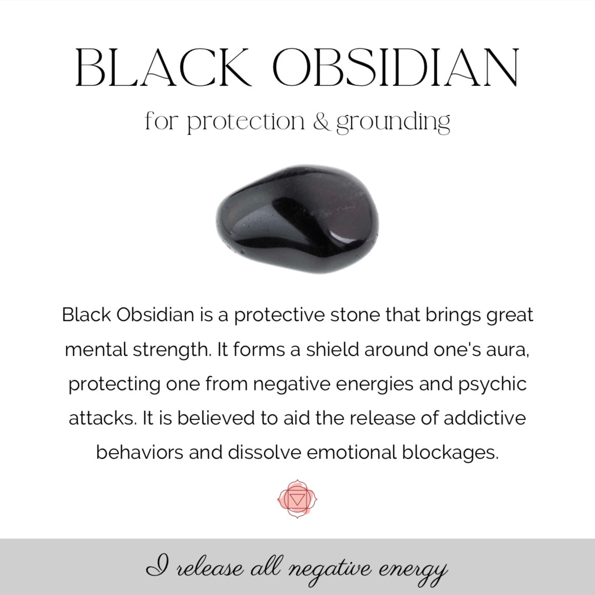 Black Obsidian| Bracelet | 6mm |