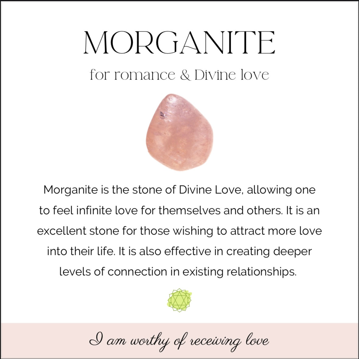 Morganite | Bracelet | 6mm |