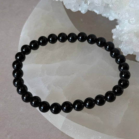 Black Obsidian| Bracelet | 6mm |
