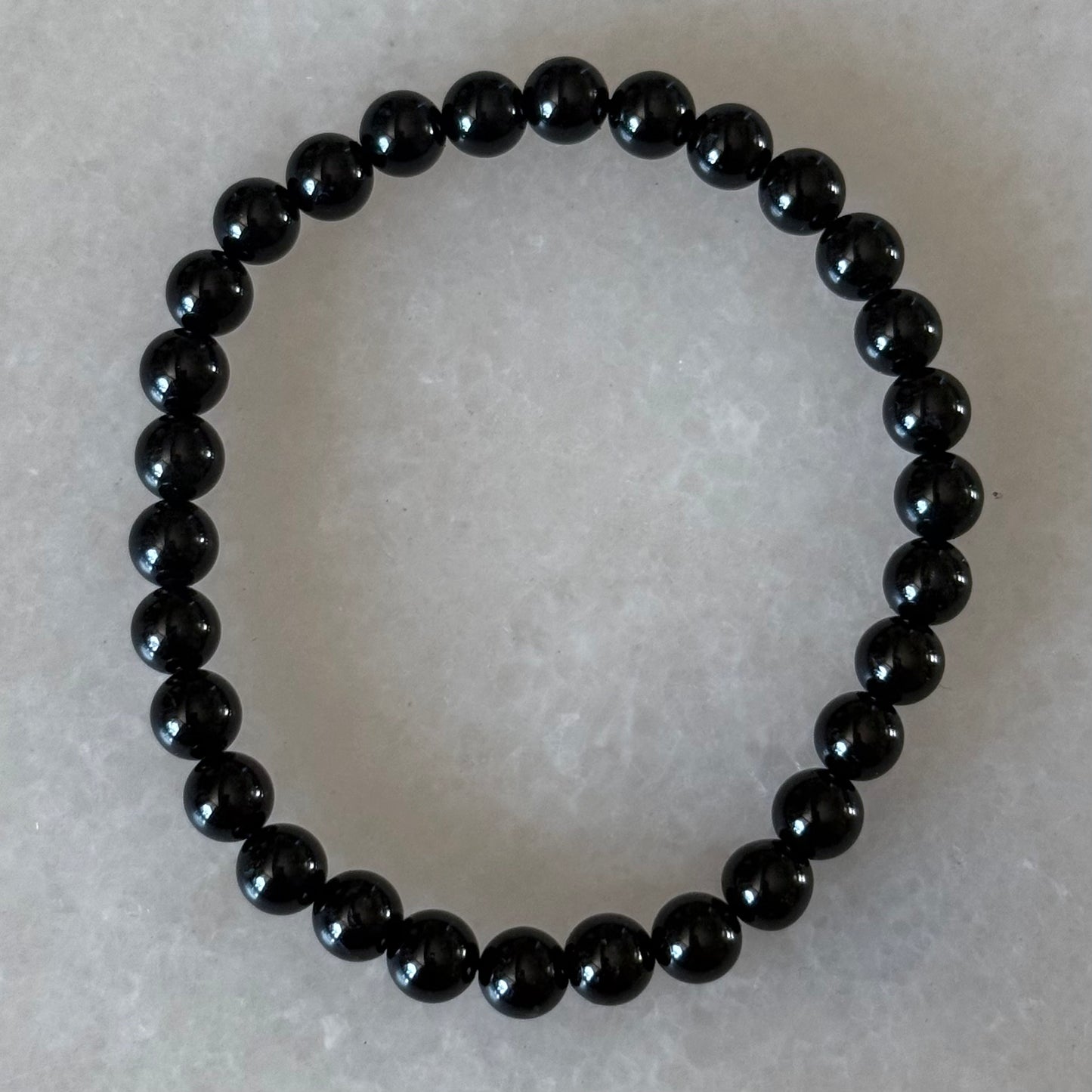 Black Obsidian| Bracelet | 6mm |