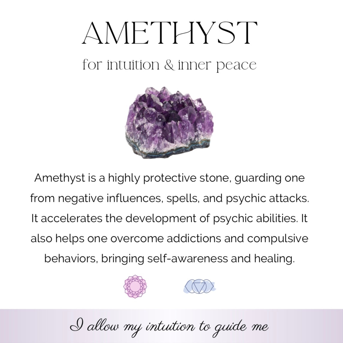 Amethyst Bracelet | 6mm |