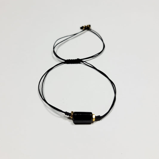 Dainty Bracelet - Black Tourmaline