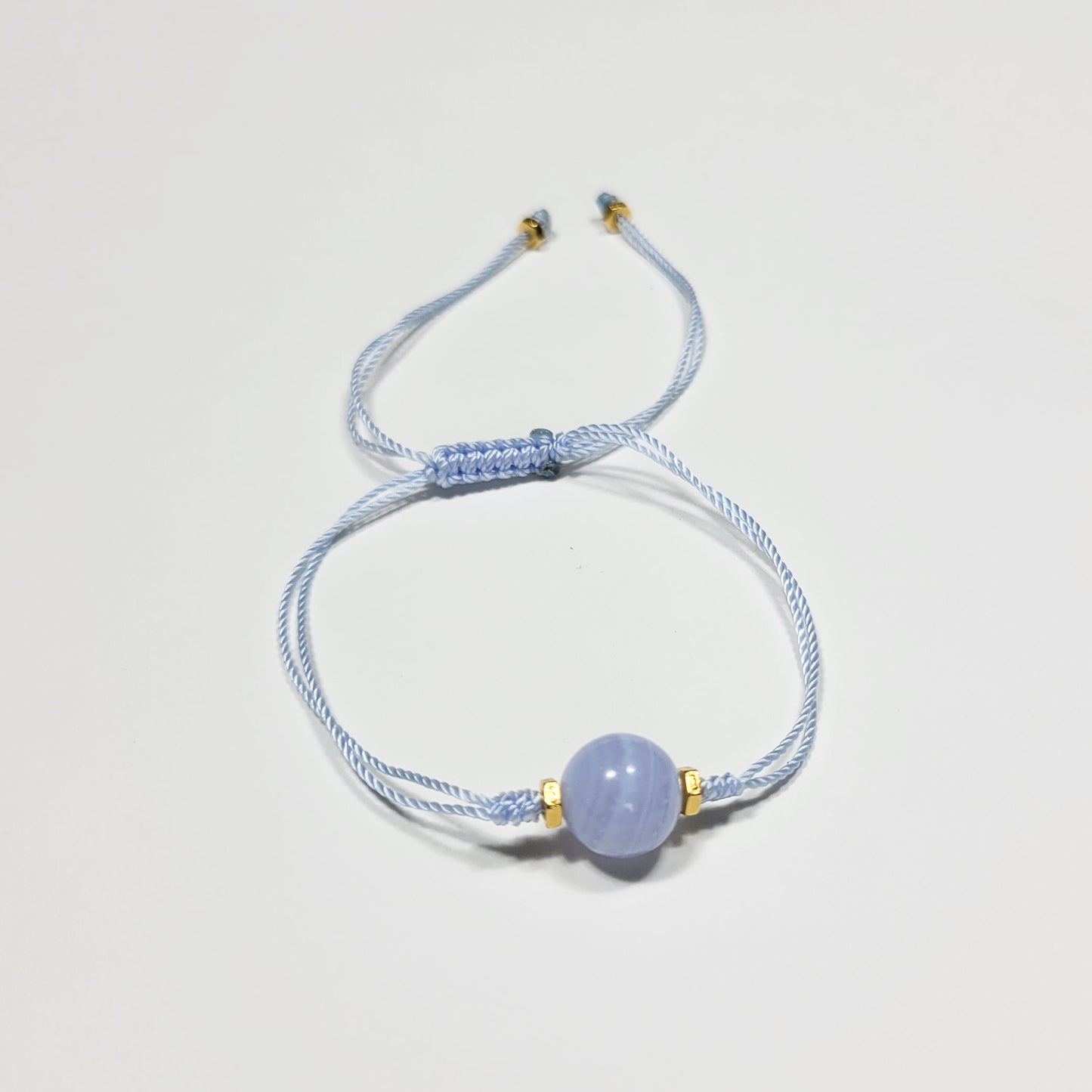 Dainty Bracelet - Blue Lace Agate