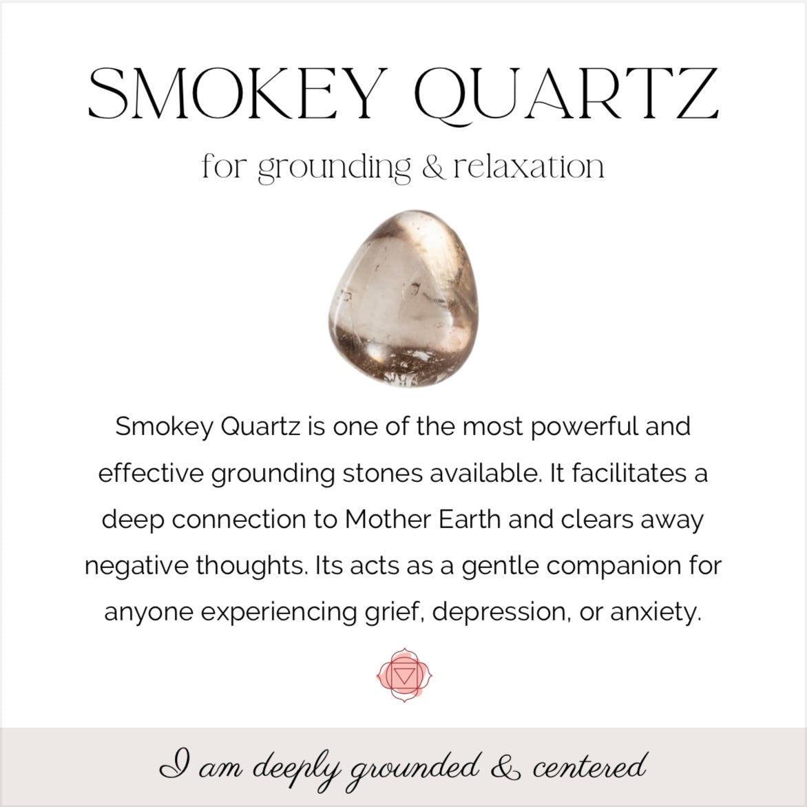 Smokey Quartz | Bracelet | 6mm |