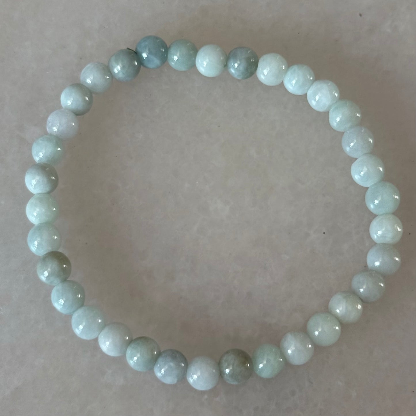Green Jade Bracelet | 6mm |