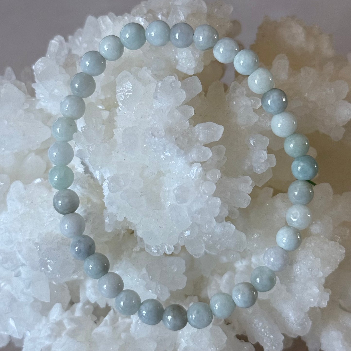 Green Jade Bracelet | 6mm |