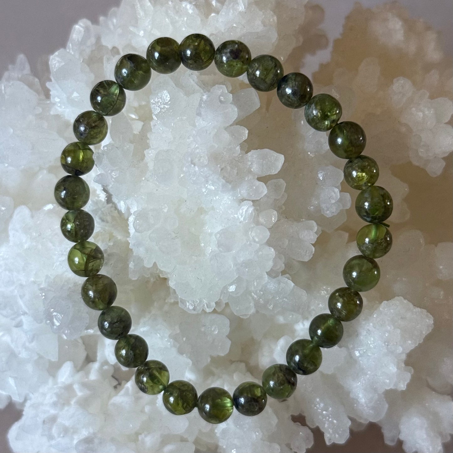 Peridot Bracelet | 6mm |