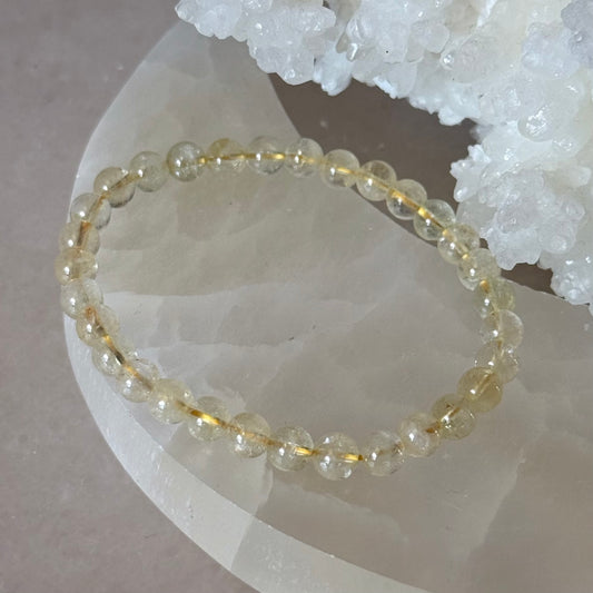 Citrine Bracelet | 6mm |