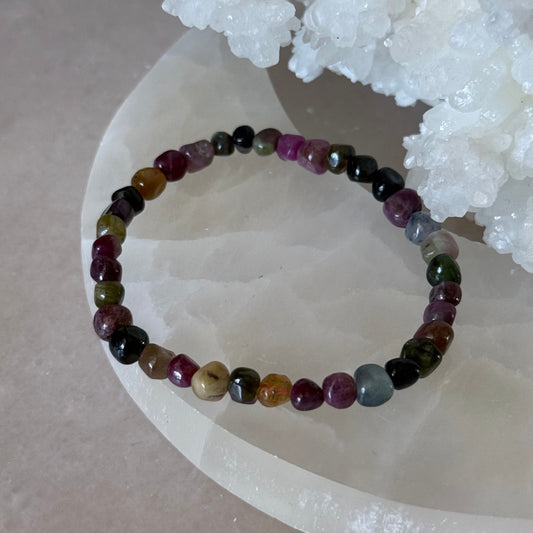 Pink Tourmaline Bracelet | 5mm |