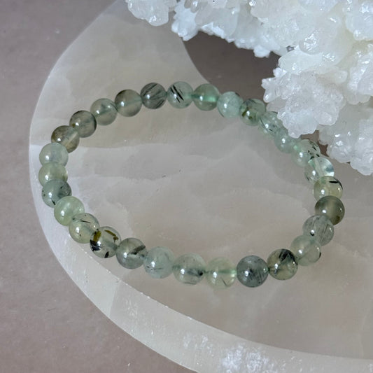 Prehnite Bracelet | 6mm |