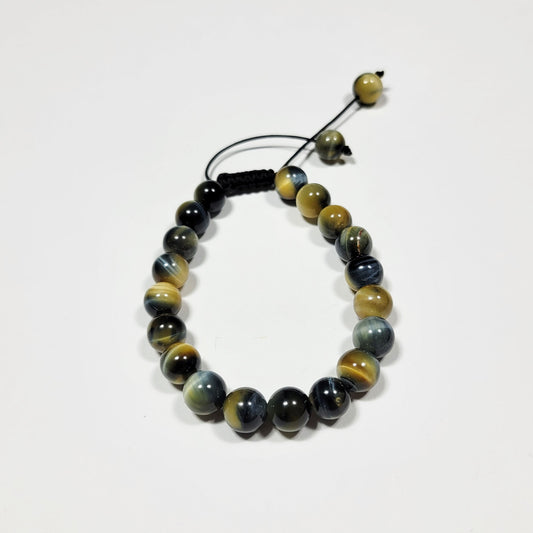 Golden Blue Tiger Eye Bracelet