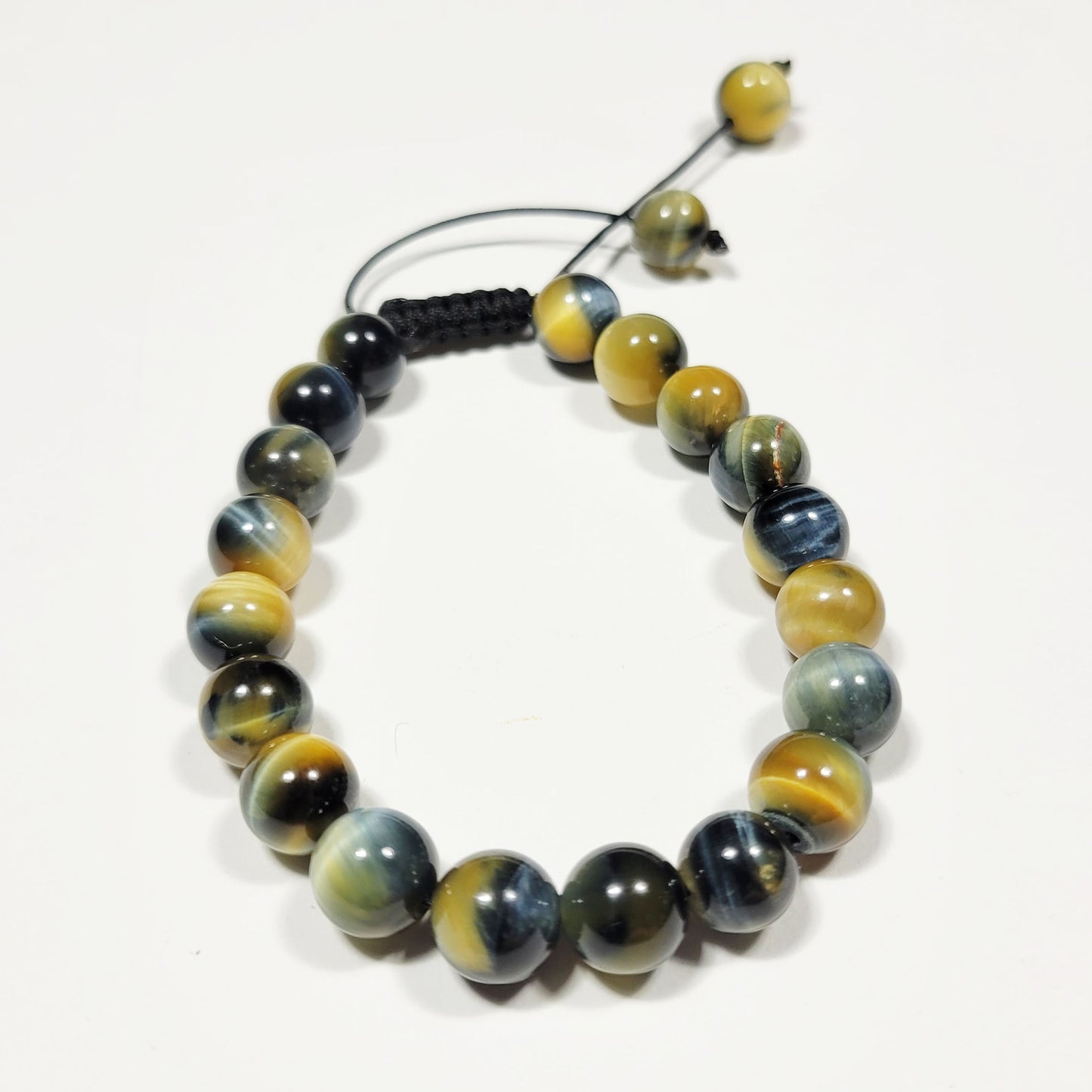 Golden Blue Tiger Eye Bracelet