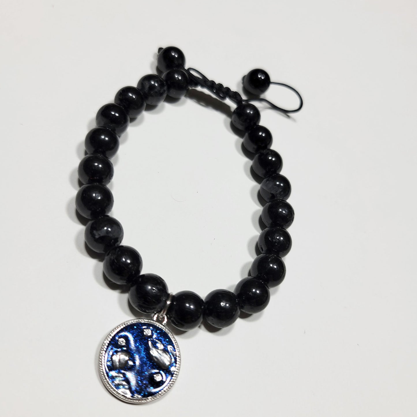 Cancer Winter Zodiac Bracelet - Black Tourmaline