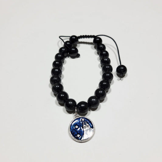 Gemini Winter Zodiac Bracelet - Black Tourmaline