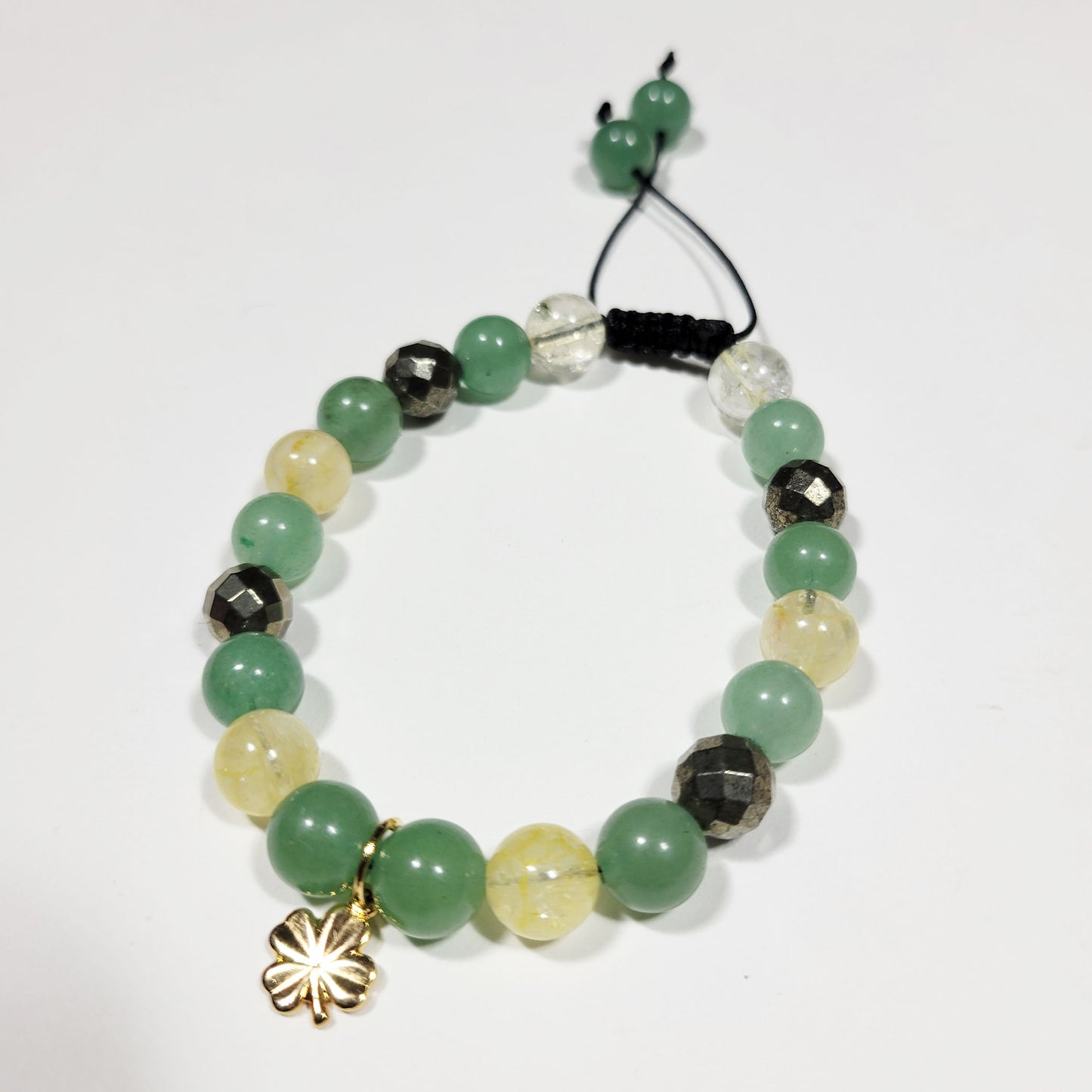 Lucky Chance Bracelet - Green Aventurine/Pyrite/Citrine