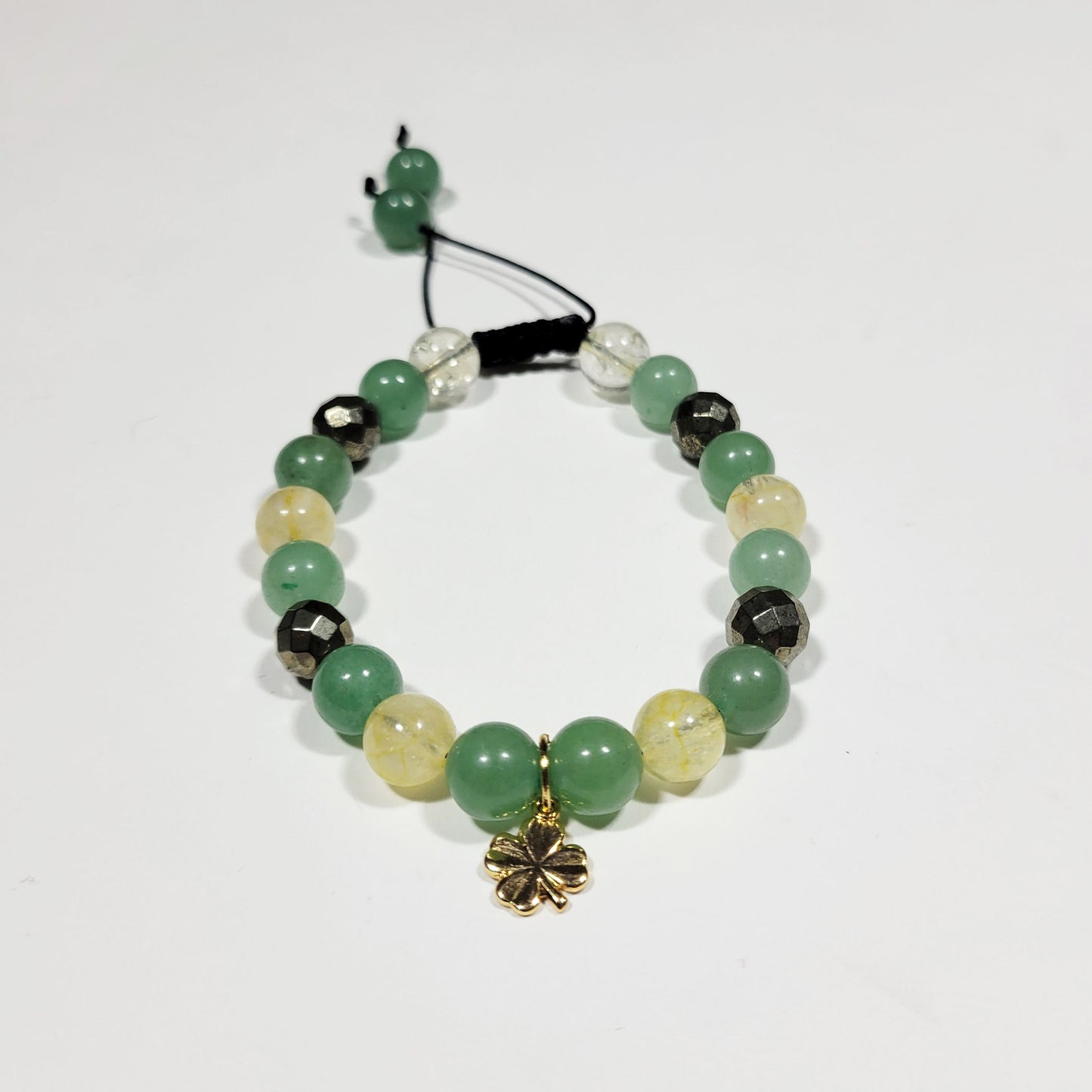 Lucky Chance Bracelet - Green Aventurine/Pyrite/Citrine