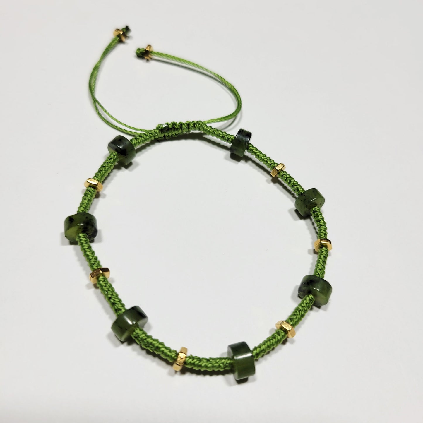 Harper Bracelet - Green Jade