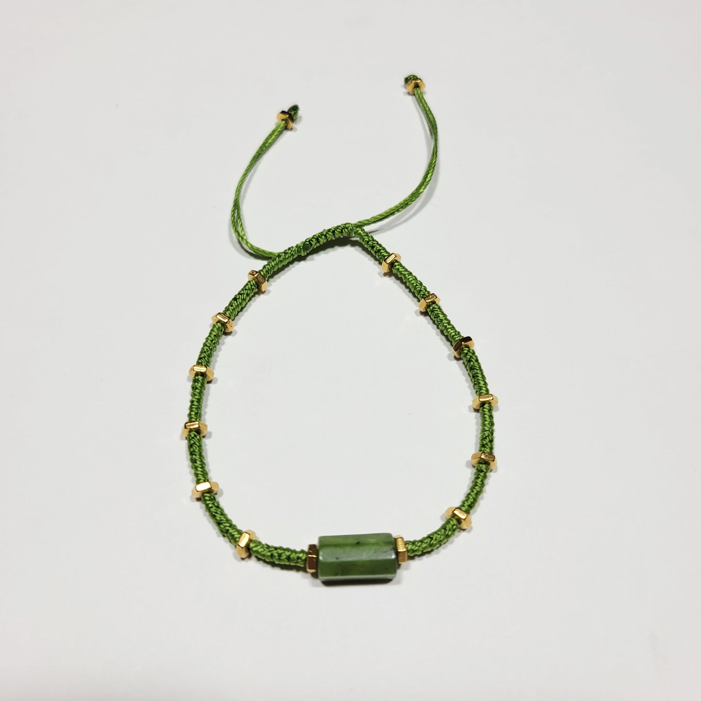 Jayden Bracelet - Green Jade