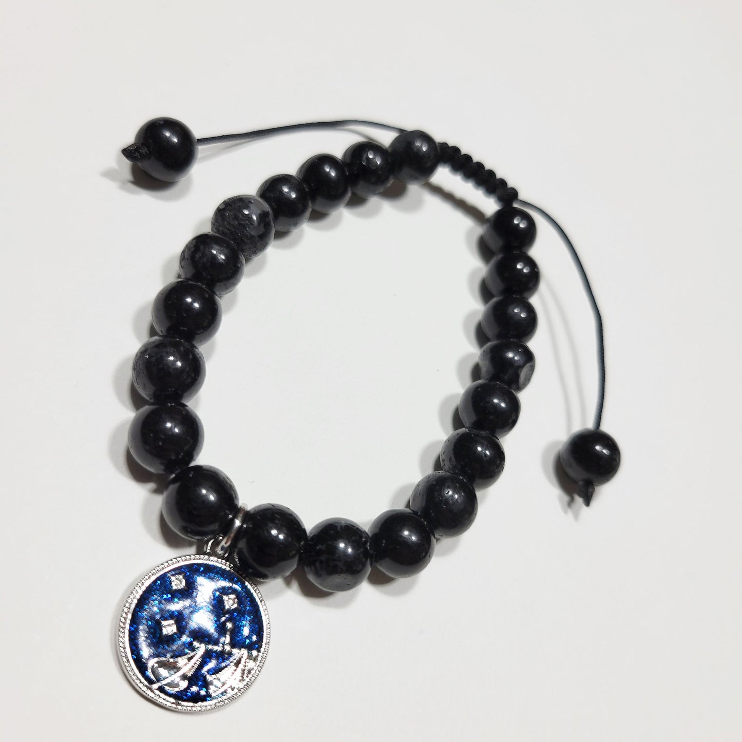 Libra Winter Zodiac Bracelet - Black Tourmaline