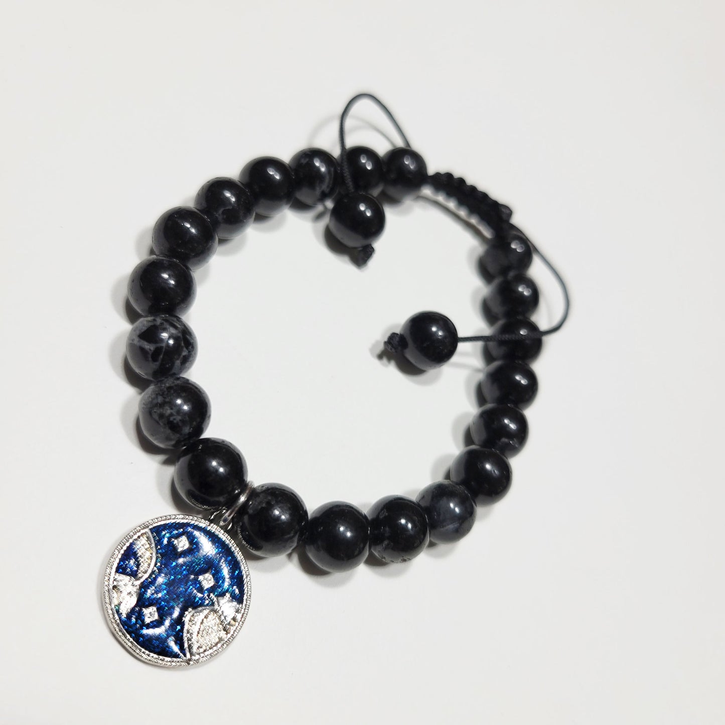 Pisces Winter Zodiac Bracelet - Black Tourmaline