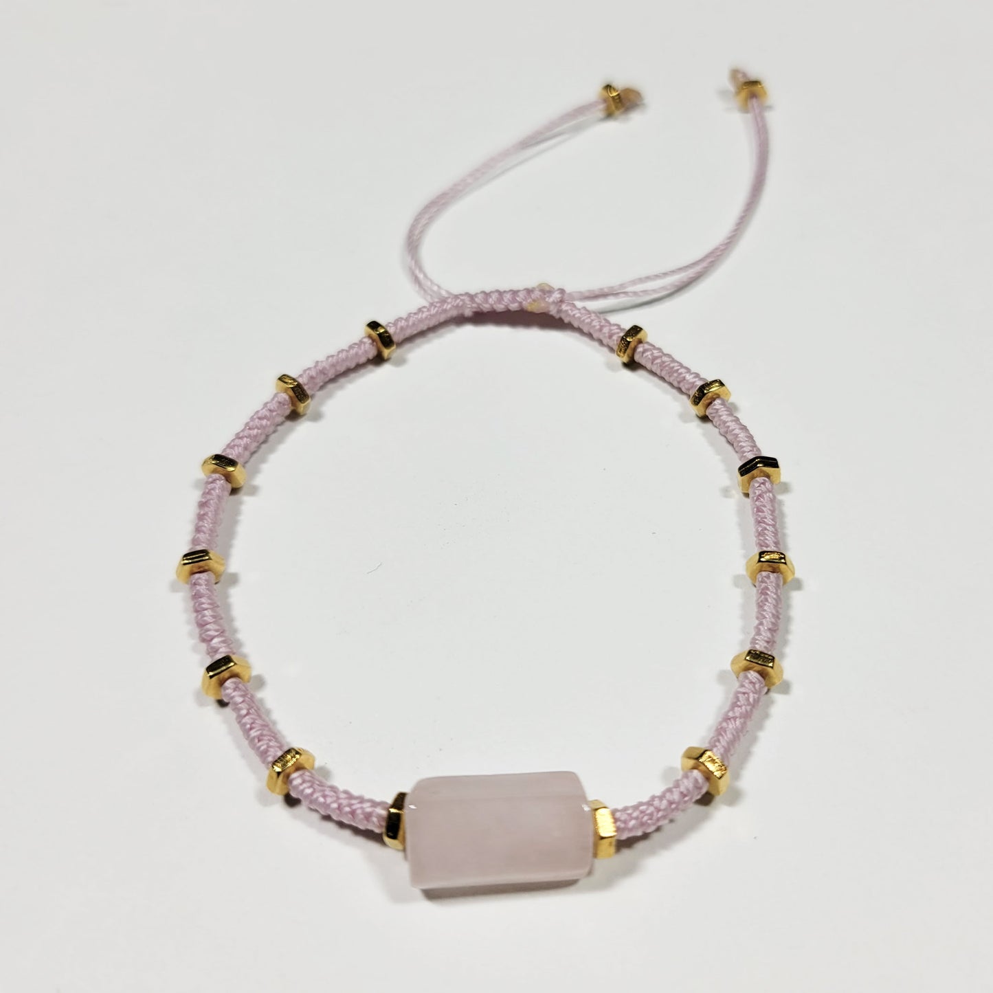 Jayden Bracelet - Rose Quartz