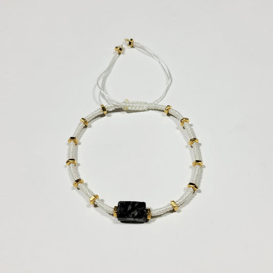 Jayden Bracelet - Tourmalinated Quartz